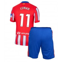 Camiseta Atletico Madrid Thomas Lemar #11 Primera Equipación para niños 2024-25 manga corta (+ pantalones cortos)